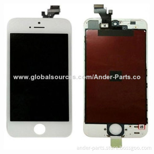 Factory Price Brand New Mobile Phone LCD Screen Assembly for iPhone 5, New + Original